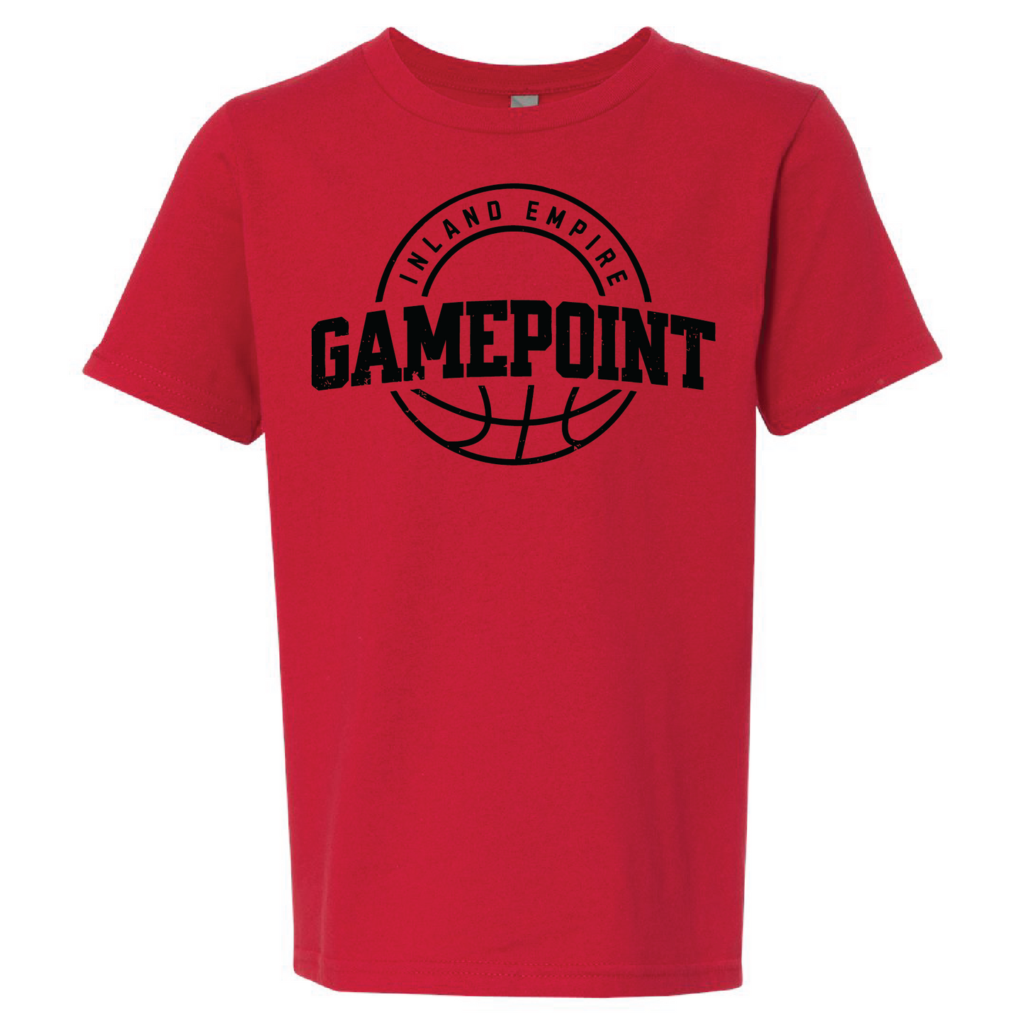 Youth Red Vintage Gamepoint T-Shirt