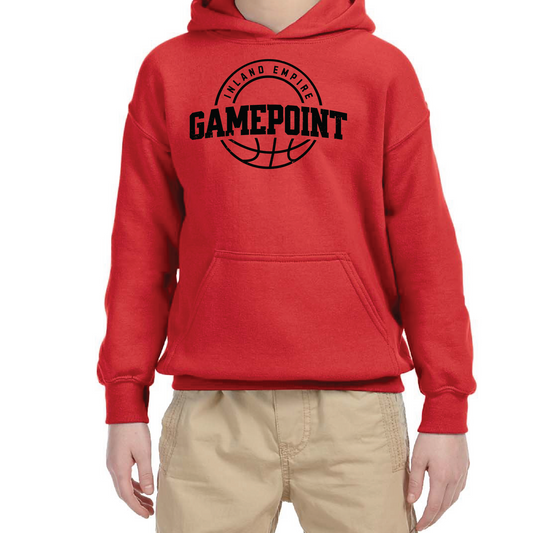 Youth Red Vintage Gamepoint Hoodie